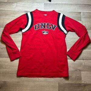 UNLV long sleeve Red, Black & White Tshirt. Size small.